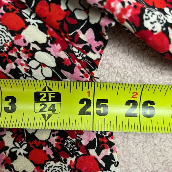 Sanctuary Floral Peasant Top Blouse-Red, Pink & White-Women’s 1X-Cottagecore-NEW - Picture 9 of 13